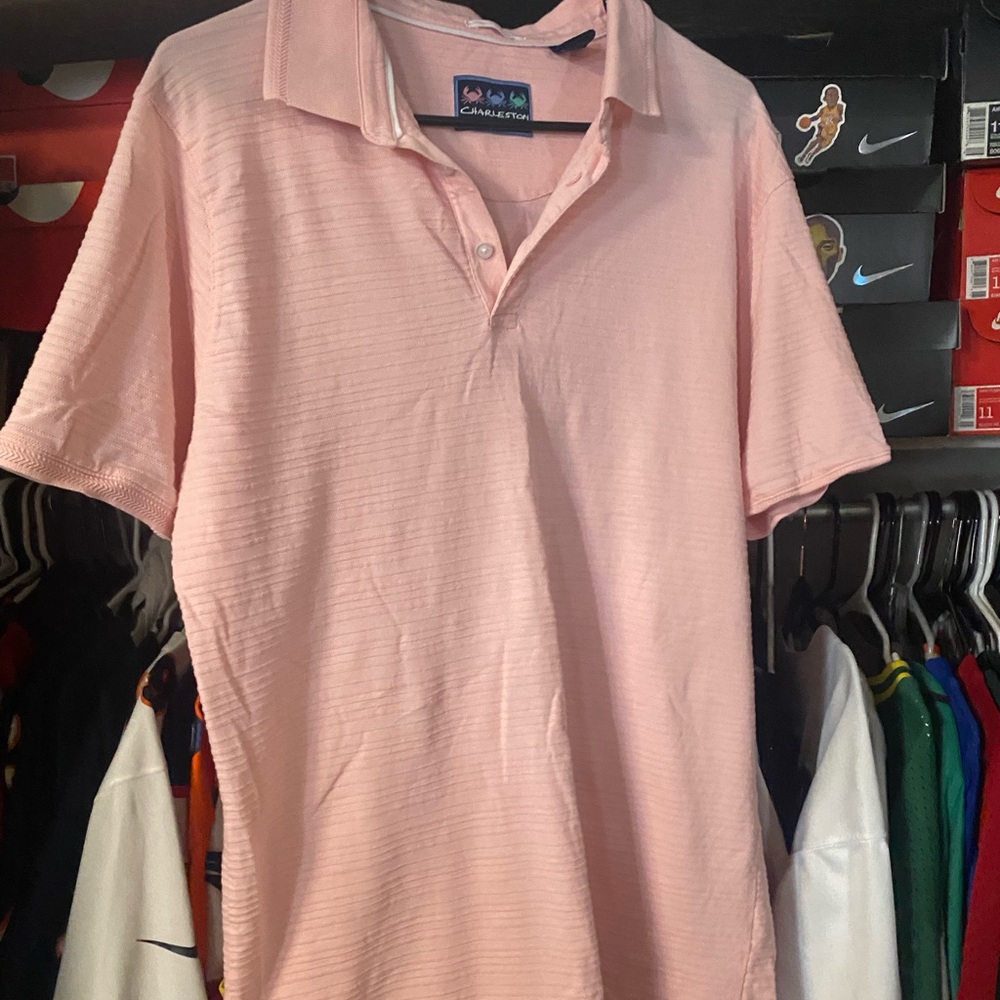 Charleston Threads polo shirt Sz L